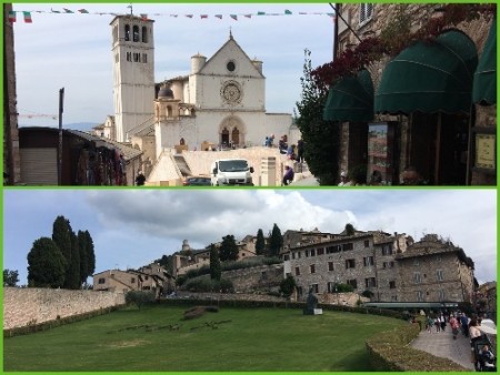 091 Basilica and Town, Assisi